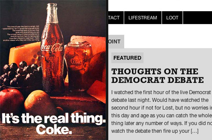 Coke. The Real Thing.