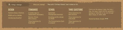 Closeup of Rob Goodlatte's Footer